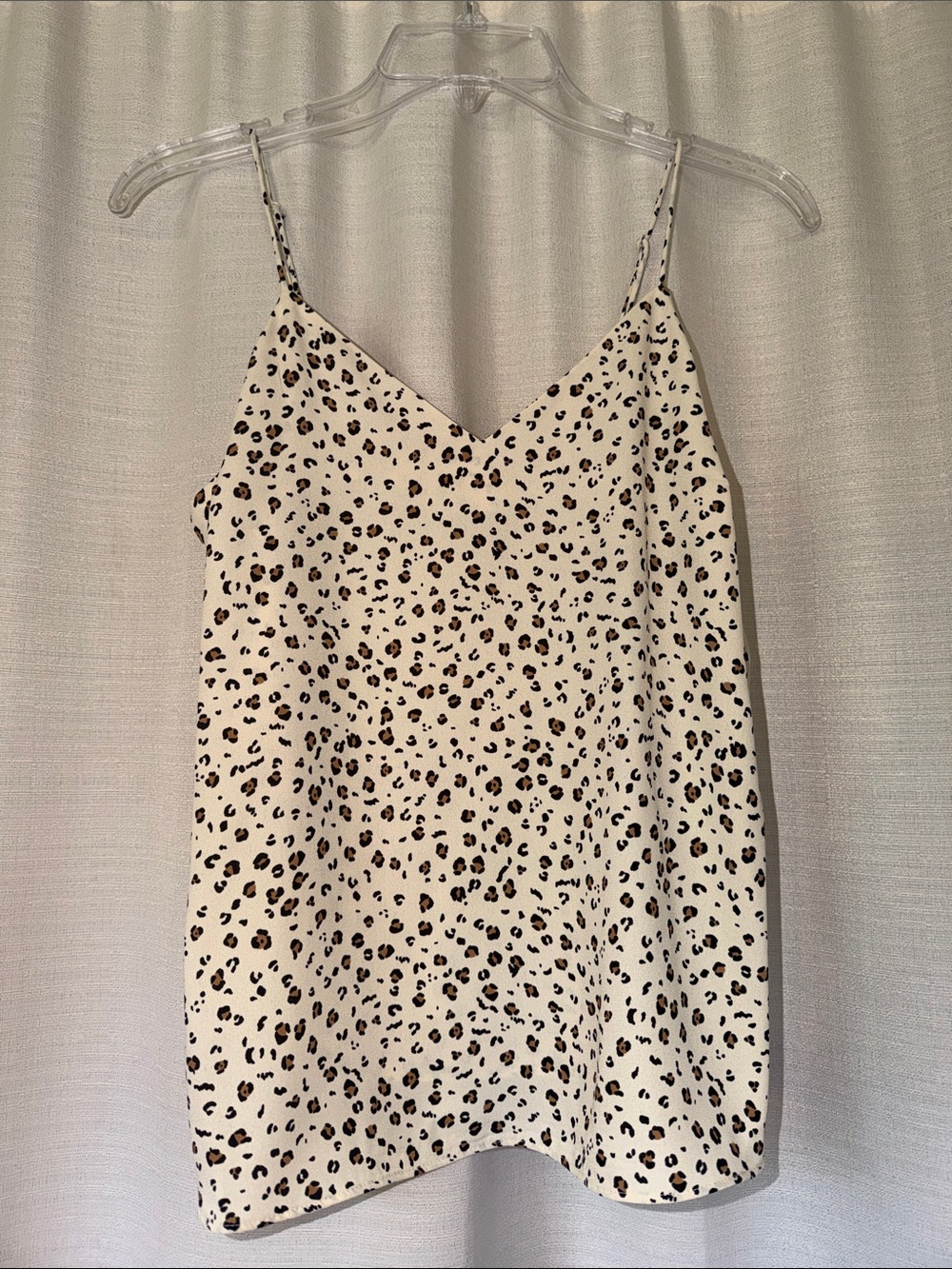 Nine West Ivory Cheetah Print Camisole